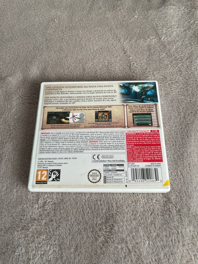 The Legend of Zelda Ocarina of Time 3Ds