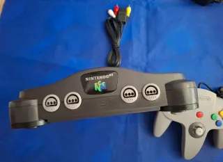 Nintendo 64 con corcho original