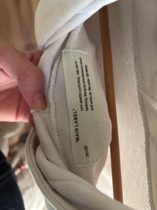 Felpa Off-White Bianca