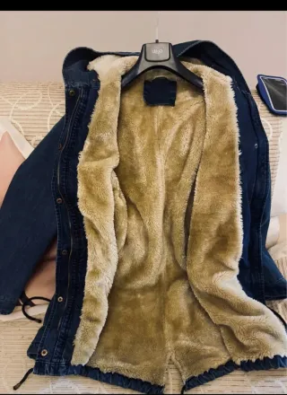 Cappotto Giaccone Jeans Denim