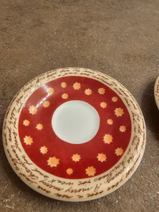 Set 2 Tazze Caffè Thun Natale 2006