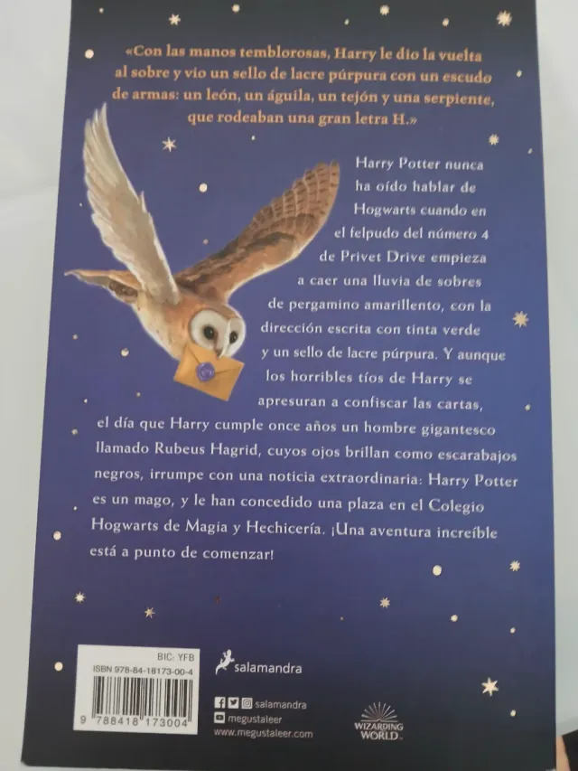 Harry Potter y la piedra filosofal