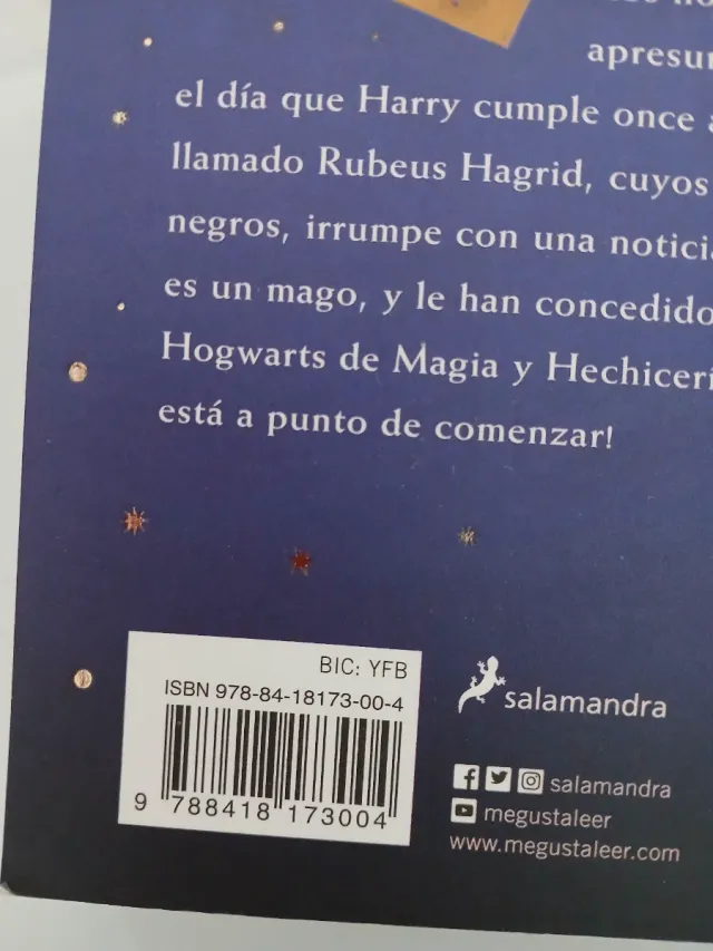 Harry Potter y la piedra filosofal