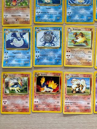 24 Carte Pokemon Originali Aerodactyl