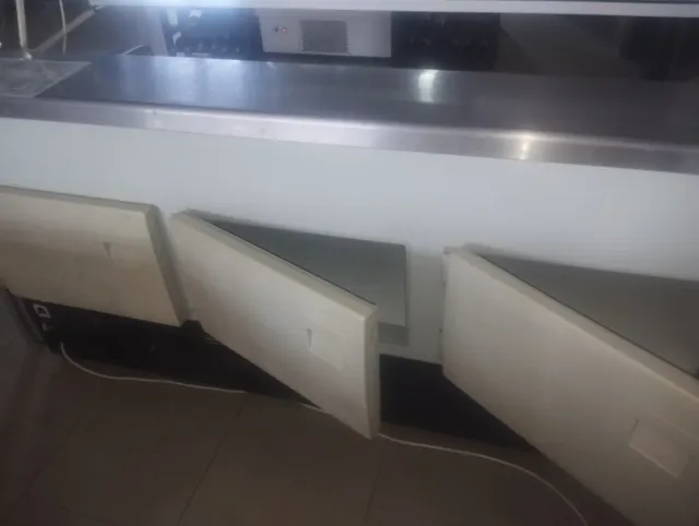 Vitrina expositora cristal recto