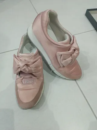 Scarpe Liu Jo rosa con fiocco