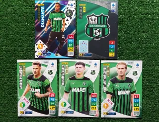 5 Carte Panini Adrenalyn XL Sassuolo 2022/23