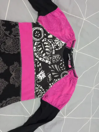 Vestido Desigual niña. Talla 7/8 años.