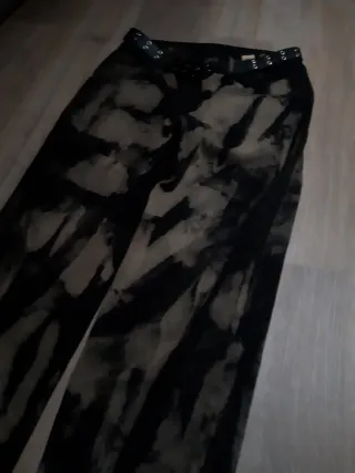 Pantalón Diseño XL Beige/Negro