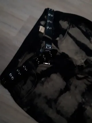 Pantalón Diseño XL Beige/Negro