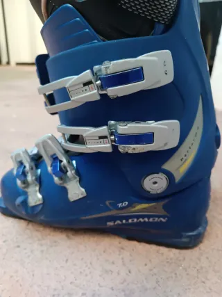 Botas de esquí Salomon 27.5 tb esquís apache y fij