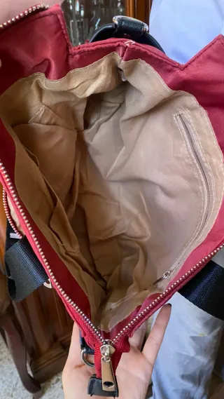 Bolsos y mochilas mujer: oro, verde, rojo