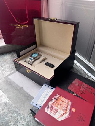 Patek Philippe Nautilus Tiffany & Co. Azul