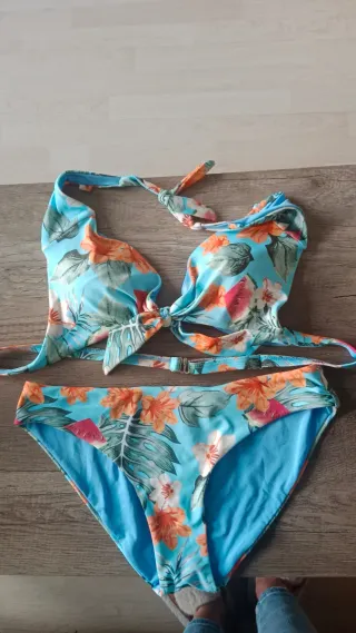 Bikini floral Talla L