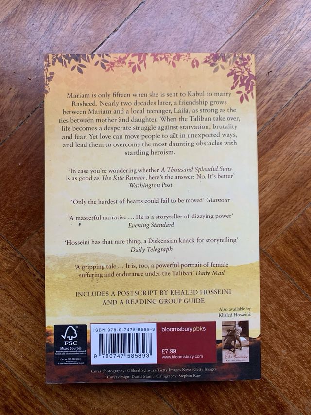 A Thousand Splendid Suns