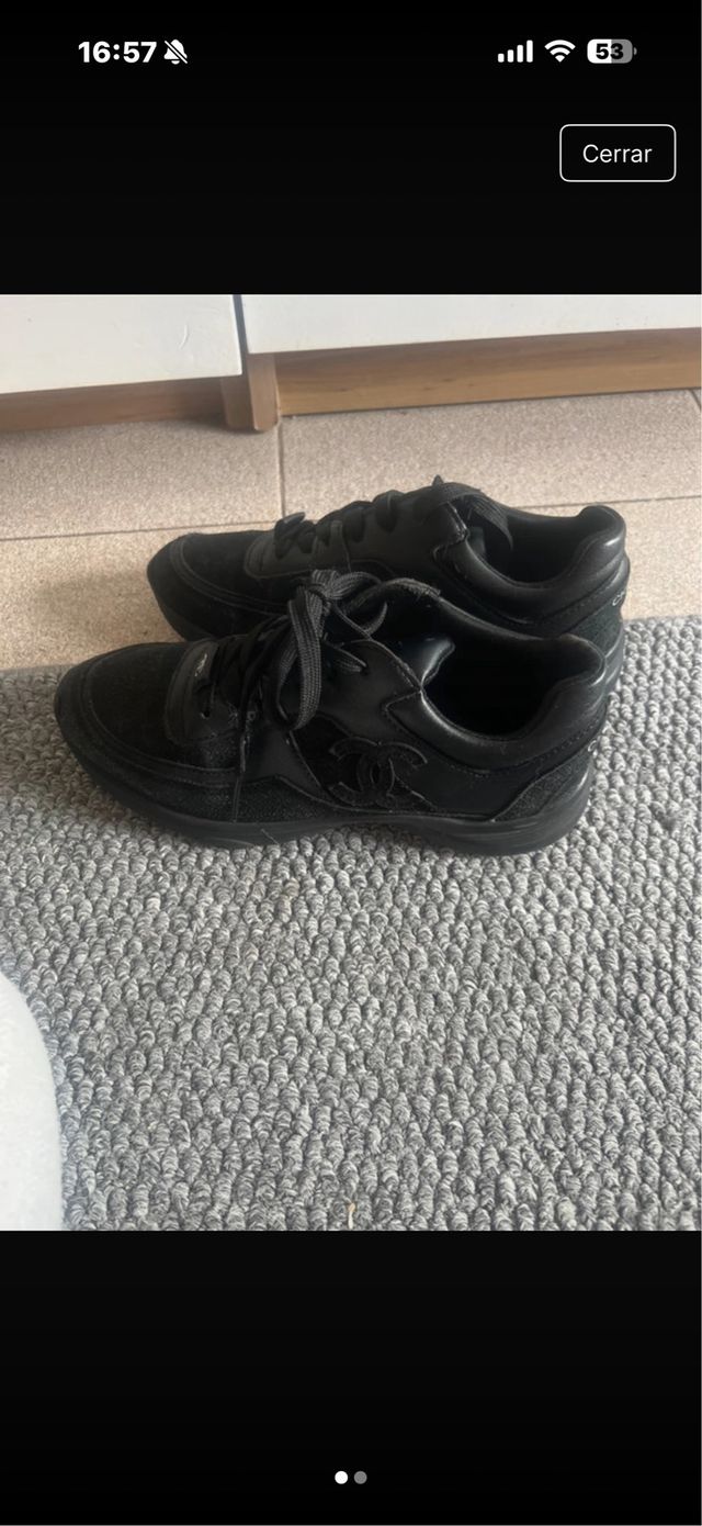 Chanel Bambas Negras