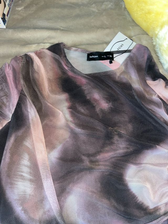Camiseta Lefties Morado Degradado Talla L