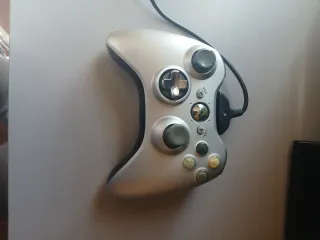 Mando Xbox 360 Original Plateado