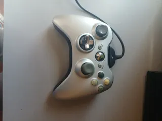 Mando Xbox 360 Original Plateado