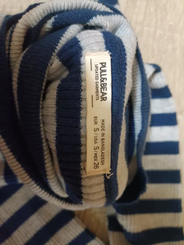 Jersey cuello alto Pull&Bear rayas