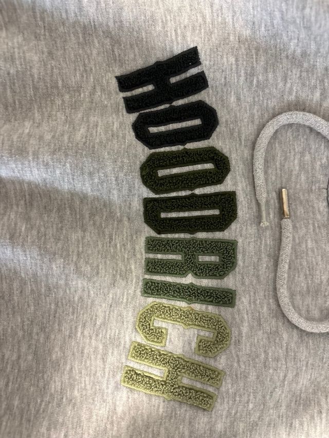 Sudadera corta Hoodrich gris