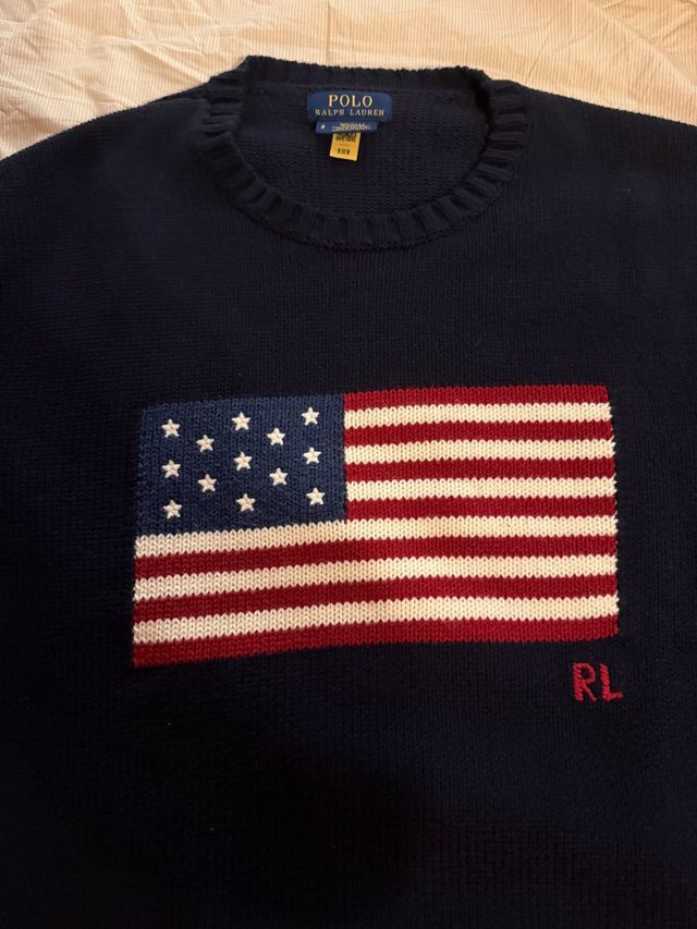 Maglione Polo Ralph Lauren Bandiera USA