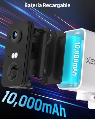 Cámara portatil de vigilancia con tarjeta SIM