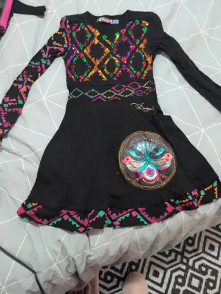 Vestido niña Desigual Talla 9/10 años