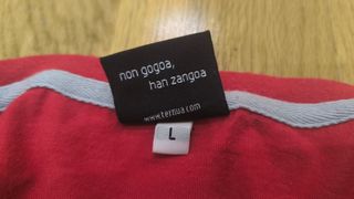 Camiseta Ternua Manga Larga Talla L Roja