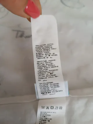 Copertina neonato bianca Thun