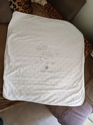 Copertina neonato bianca Thun