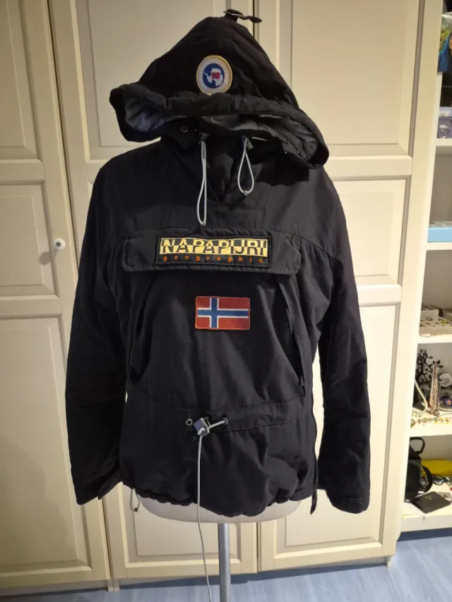 Napapijri Giubbotto Anorak Nero