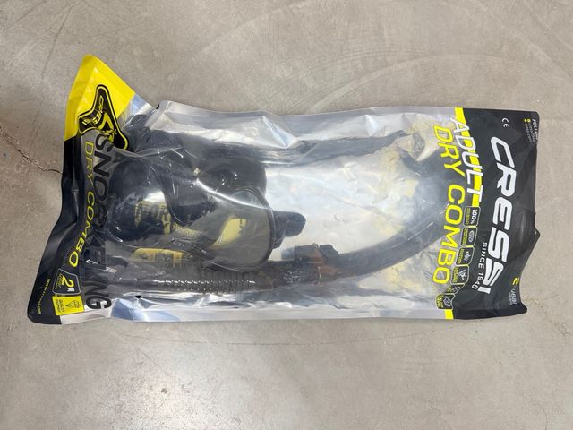 Cressi Snorkel Adulto Dry Combo