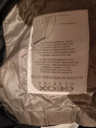 Anorak Geox pluma talla 50