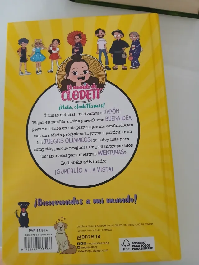 Libro El mundo de Clodett: Superlío en Japón