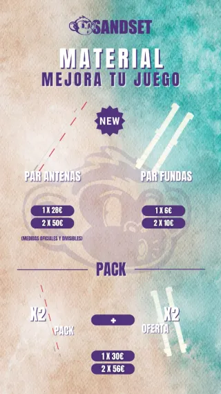 Tensores Pro Red Voley Playa