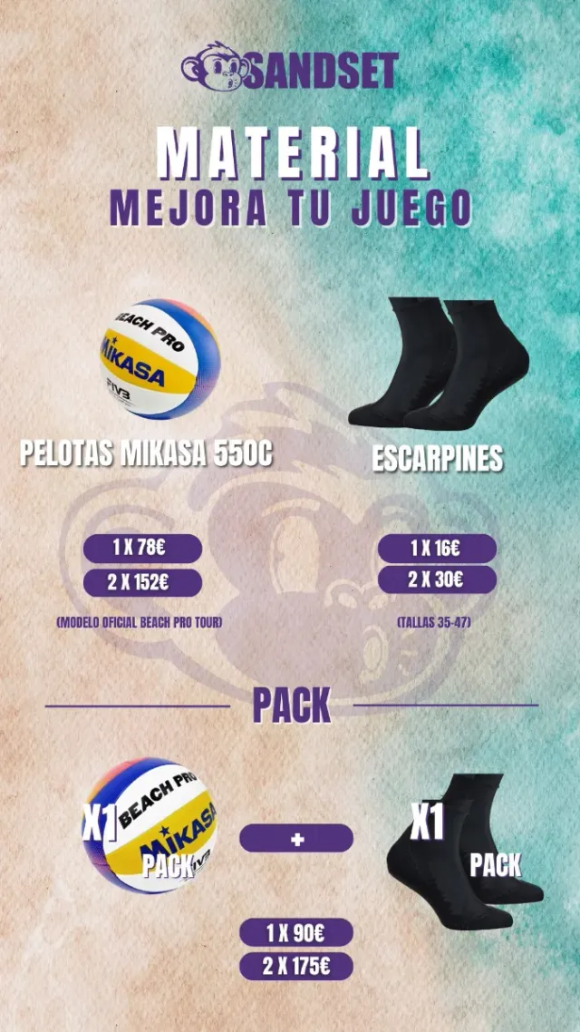 Tensores Pro Red Voley Playa