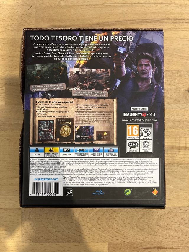 Uncharted 4 PS4 - Edición Especial