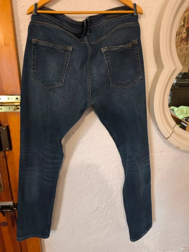 Pantalones vaqueros azules