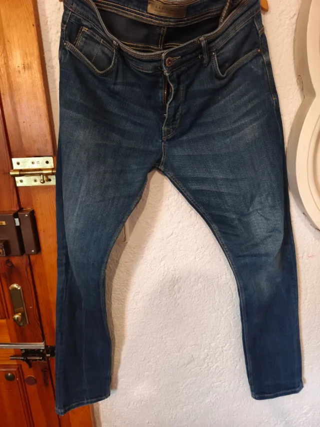 Pantalones vaqueros azules