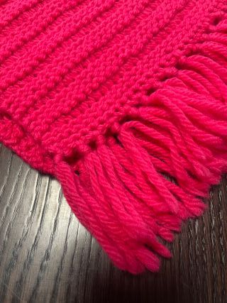 Sciarpa Fucsia Artigianale - Fatta a Mano