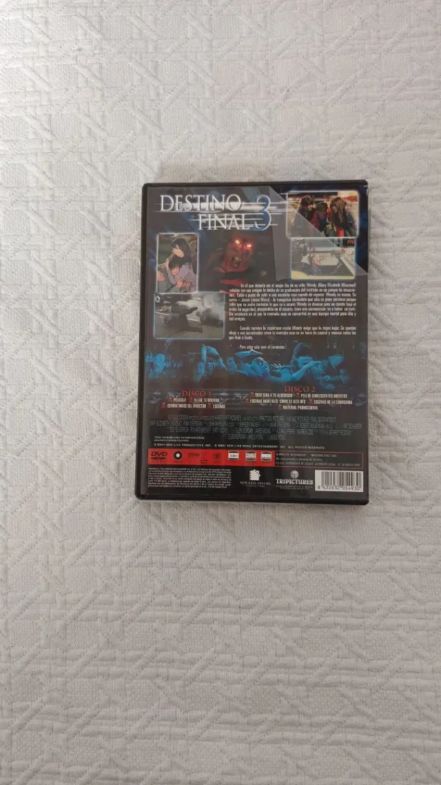 Destino Final 3 DVD