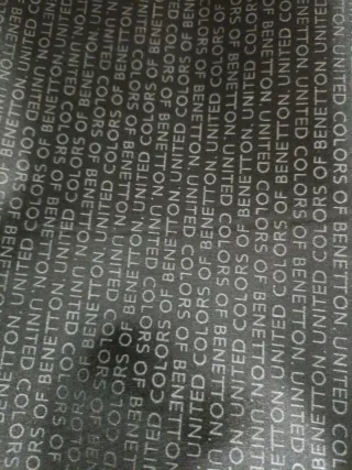 Maleta Benetton Negra Pequeña