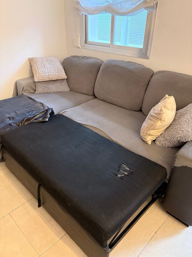 Sofá cama Chaise Longue 3 Plazas