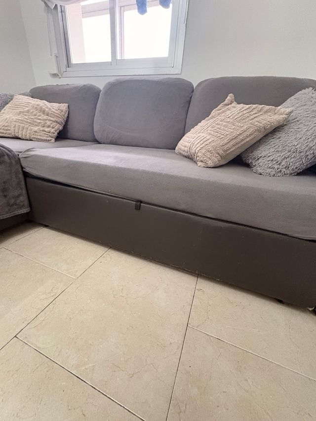 Sofá cama Chaise Longue 3 Plazas