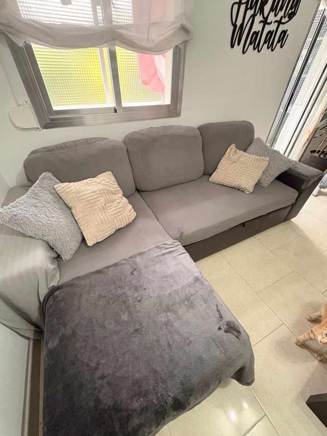 Sofá cama Chaise Longue 3 Plazas