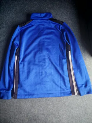 Chaqueta chándal Adidas niño azul talla 12 A.