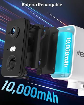 Cámara portatil de vigilancia con tarjeta SIM