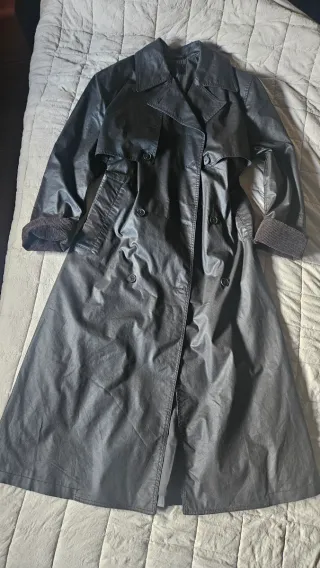 Gabardina,trench,abrigo  Zara Marrón chocolate. xs