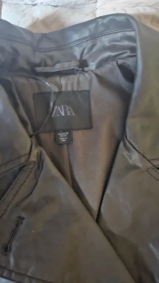 Gabardina,trench,abrigo  Zara Marrón chocolate. xs